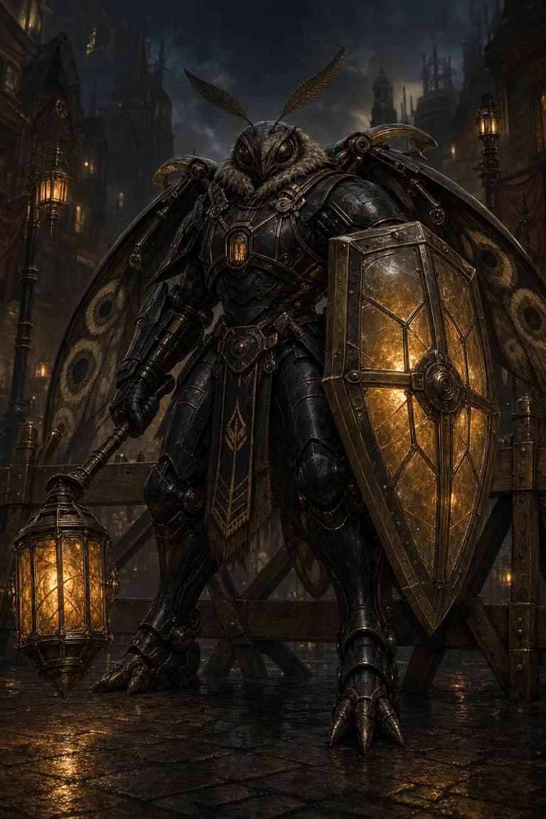 Lantern Guard card artwork