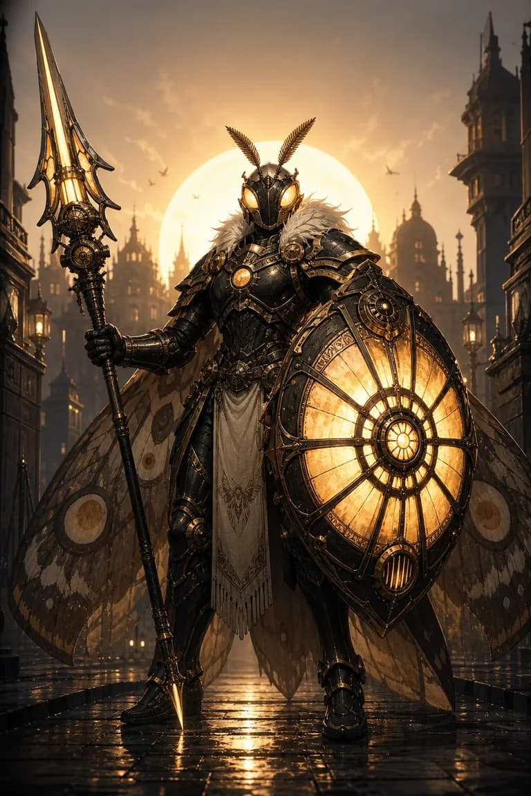 Sunrise Knight card artwork