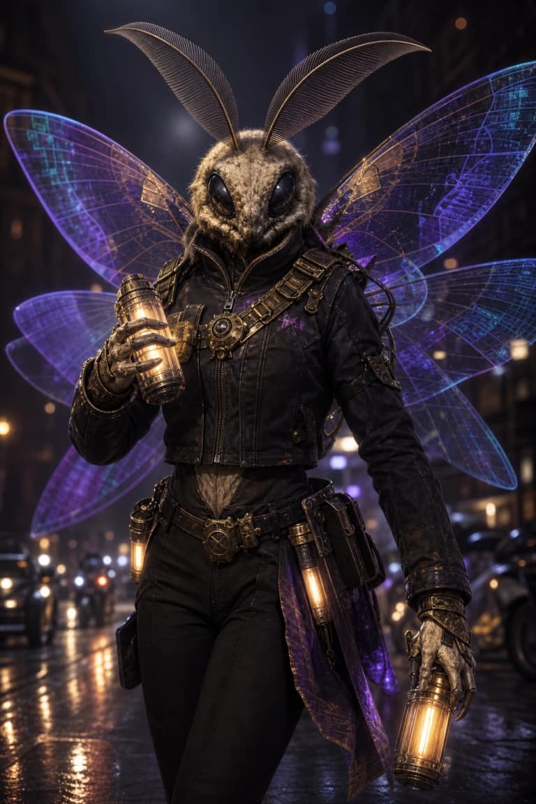 Holo-Wing Courier card artwork