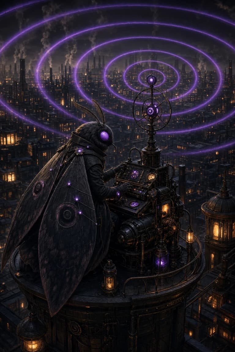 Midnight Broadcast card artwork