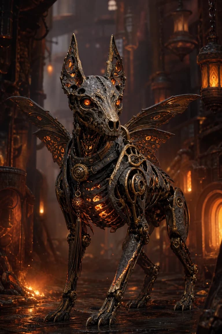 Emberbone Hound card artwork