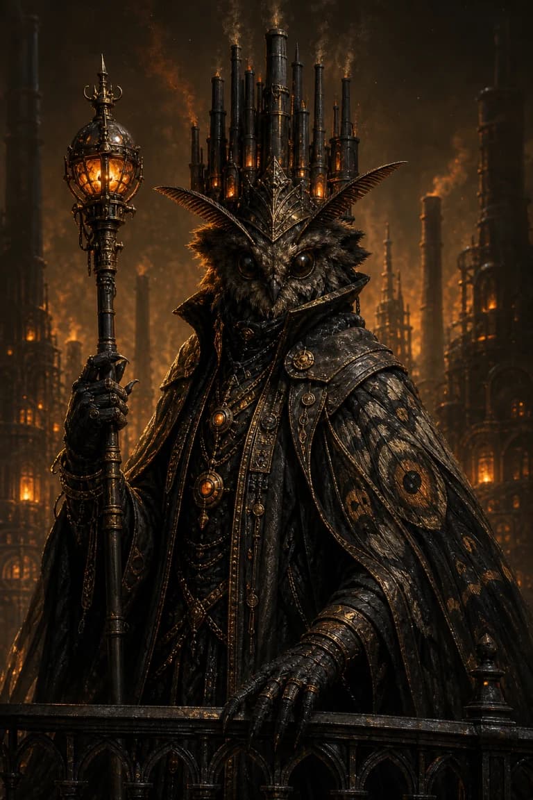 Soot-Crown Regent card artwork