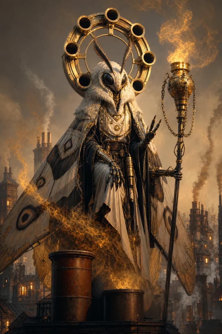 Chimney Saint card artwork