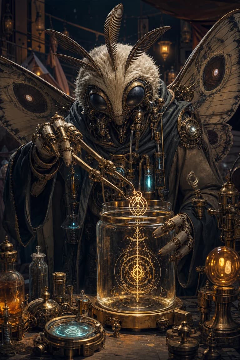 Jar-Sigil Alchemist card artwork
