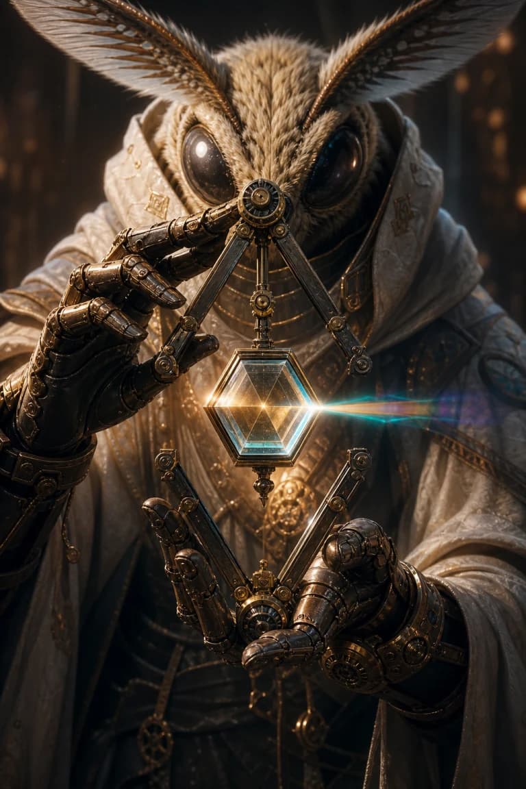 Hexagonal Lens card artwork