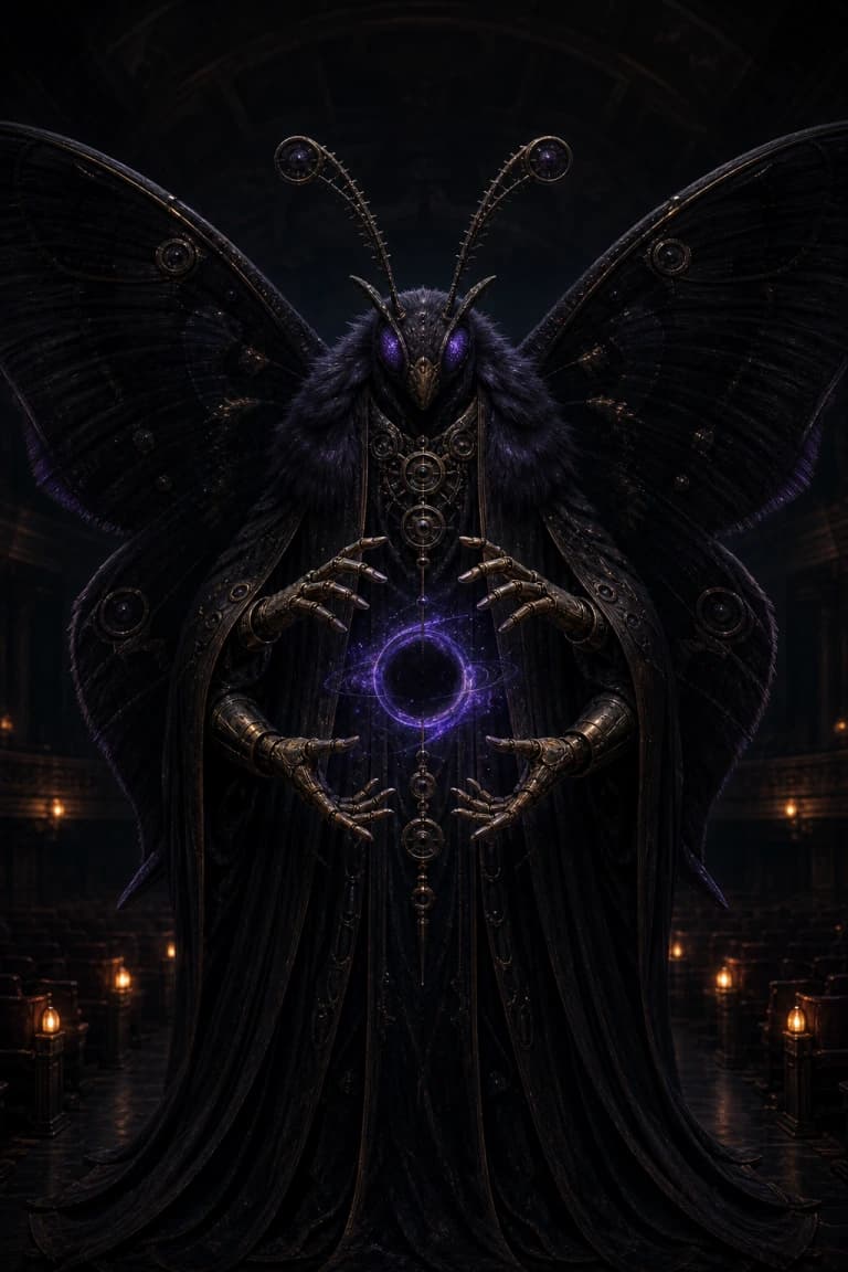 The Violet Silence card artwork