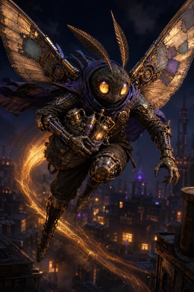 Salvage Flight card artwork